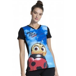 TF749 Top Tooniforms Pixar Mujer